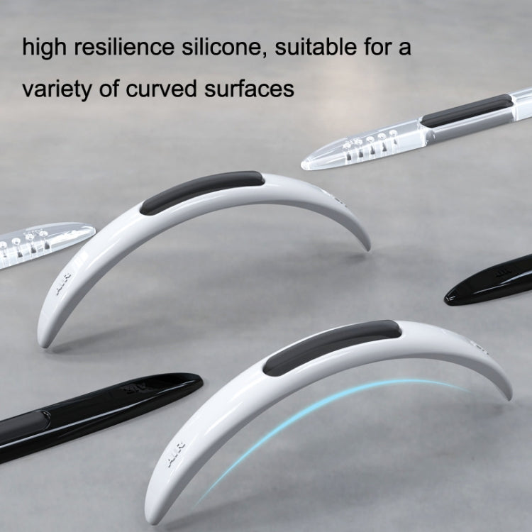 4 PCS Car Door Anti-Static Silicone Airbag Anti-Collision Strip, Colour: White by buy2fix