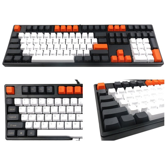 Mechanical Keyboard Laser PBT Keycap Carbon No Words by buy2fix