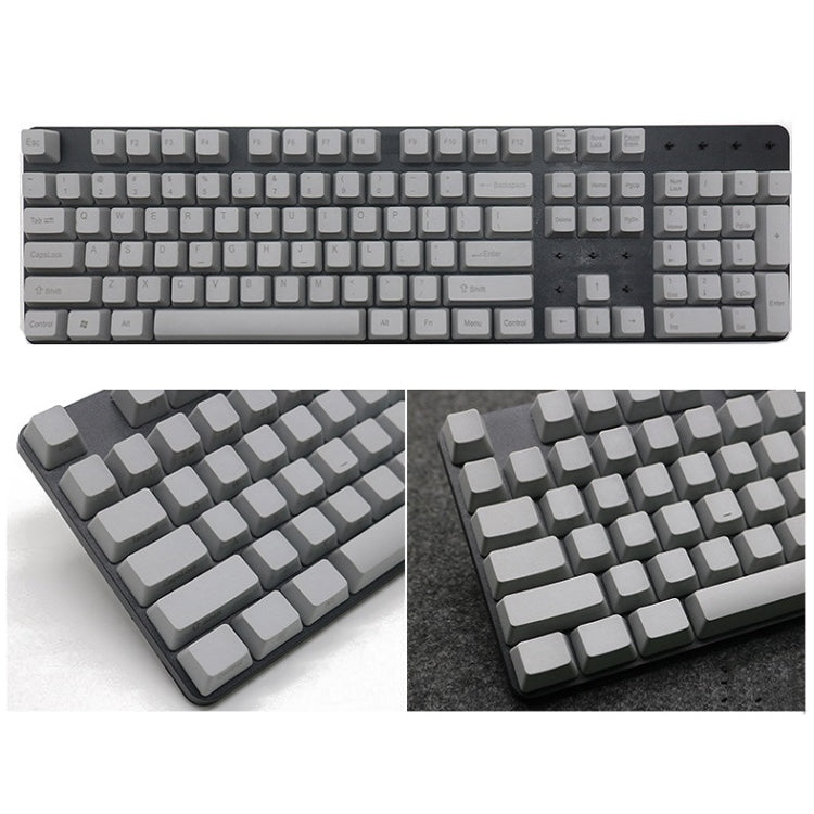 Mechanical Keyboard Laser PBT Keycap Light Gray No Words by buy2fix
