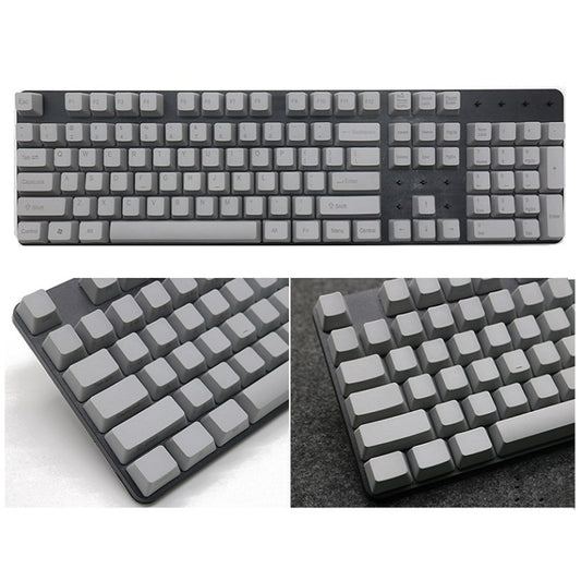 Mechanical Keyboard Laser PBT Keycap Light Gray No Words by buy2fix
