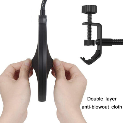 Desktop Foldable Live Condenser Microphone Gimbal Bracket - Stand by buy2fix | Online Shopping UK | buy2fix