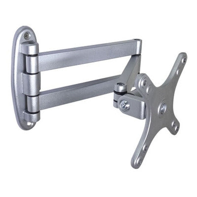 Computer LCD Monitor Wall Mounted Universal Swivel Bracket(Silver)