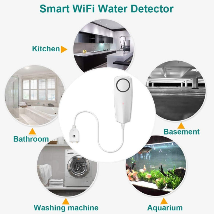 WIFI Smart APP Remote Water Leakage Alarm - Water Leakage Alarm by buy2fix | Online Shopping UK | buy2fix