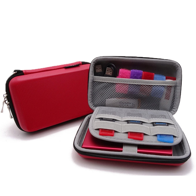 GHKJOK GH1805 EVA Mobile Hard Disk Anti-pressure Hard Shell Bag(Red) by buy2fix