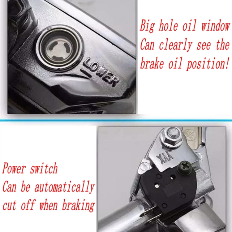 Chrome Motorcycle Brake For Honda CB400F/CB400SF /CB400 /CB500 /CBF500 /CBF600 /NC70(Left) - Motorbike Brakes by buy2fix | Online Shopping UK | buy2fix