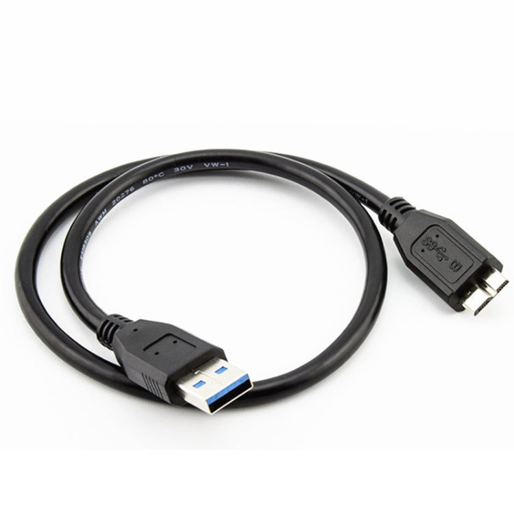 USB 3.0 Male To Micro USB HDD Data Cord For External Mobile HDD,Cable Length:1.8m(Black) by buy2fix