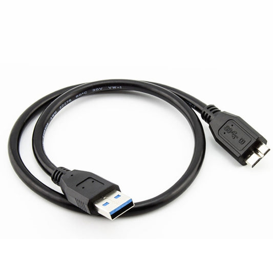 USB 3.0 Male To Micro USB HDD Data Cord For External Mobile HDD,Cable Length:1.8m(Black) by buy2fix