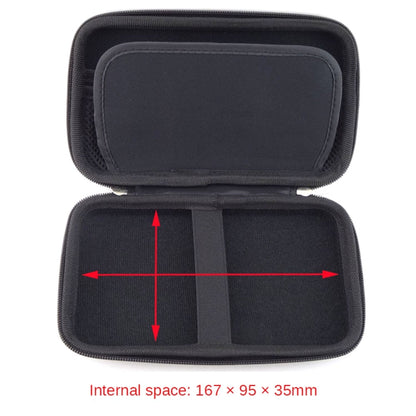 GH1302 EVA Hard Shell Hard Drive Bag Digital Storage Bag(Black) by buy2fix