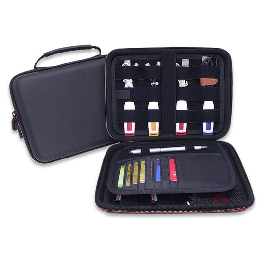 GHKJOK GH1322 Large Capacity U Disk SD Card Mobile Hard Disk Bag(Black) by buy2fix