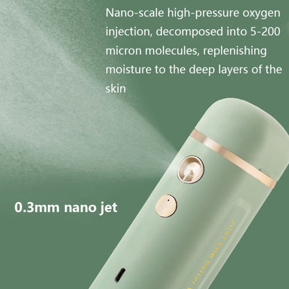 Yc168 Portable High Pressure Nano Oxygen Injector(Green) - Beauty Instrument by buy2fix | Online Shopping UK | buy2fix