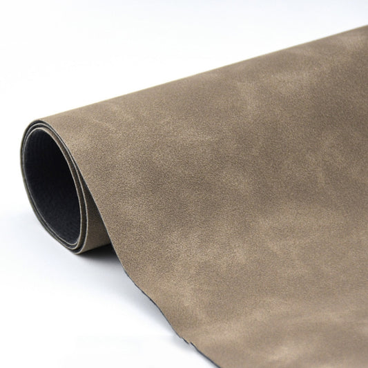 50 X 68cm Thickened Waterproof Non-Reflective Matte Leather Photo Background Cloth(Gray Khaki) - Solid Color by buy2fix | Online Shopping UK | buy2fix