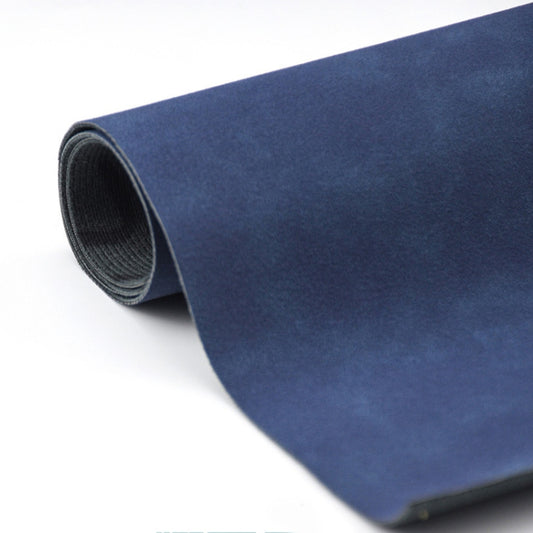 50 X 68cm Thickened Waterproof Non-Reflective Matte Leather Photo Background Cloth(Navy Blue) - Solid Color by buy2fix | Online Shopping UK | buy2fix