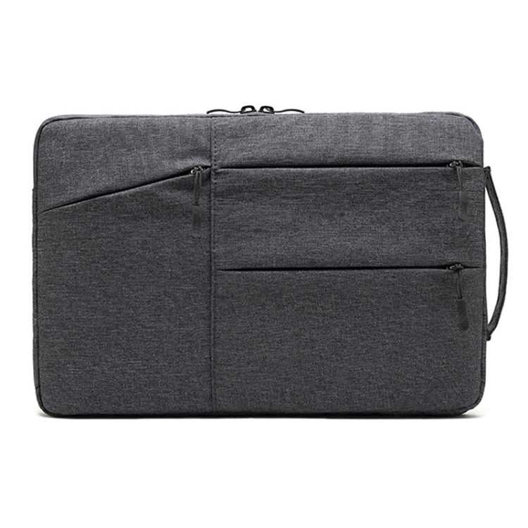 Zipper Type Polyester Business Laptop Liner Bag, Size: 15.6 Inch(Dark Gray) - 15.6 - 17 inch by buy2fix | Online Shopping UK | buy2fix