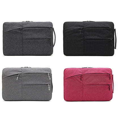 Zipper Type Polyester Business Laptop Liner Bag, Size: 15.6 Inch(Dark Gray) - 15.6 - 17 inch by buy2fix | Online Shopping UK | buy2fix
