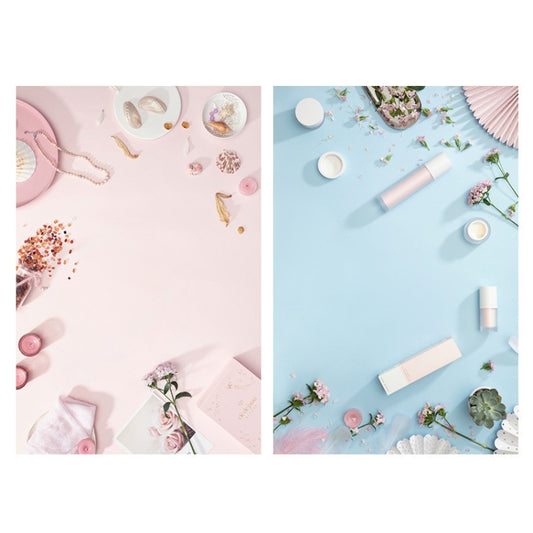 2 PCS 3D Stereoscopic Double-sided Photography Background Board(Clear Makeup Bath) - Other by buy2fix | Online Shopping UK | buy2fix