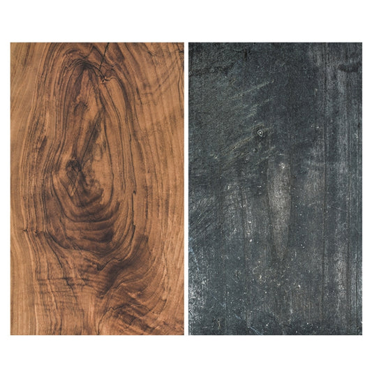 2 PCS 3D Stereoscopic Double-sided Photography Background Board(Star) - Wood Floor by buy2fix | Online Shopping UK | buy2fix