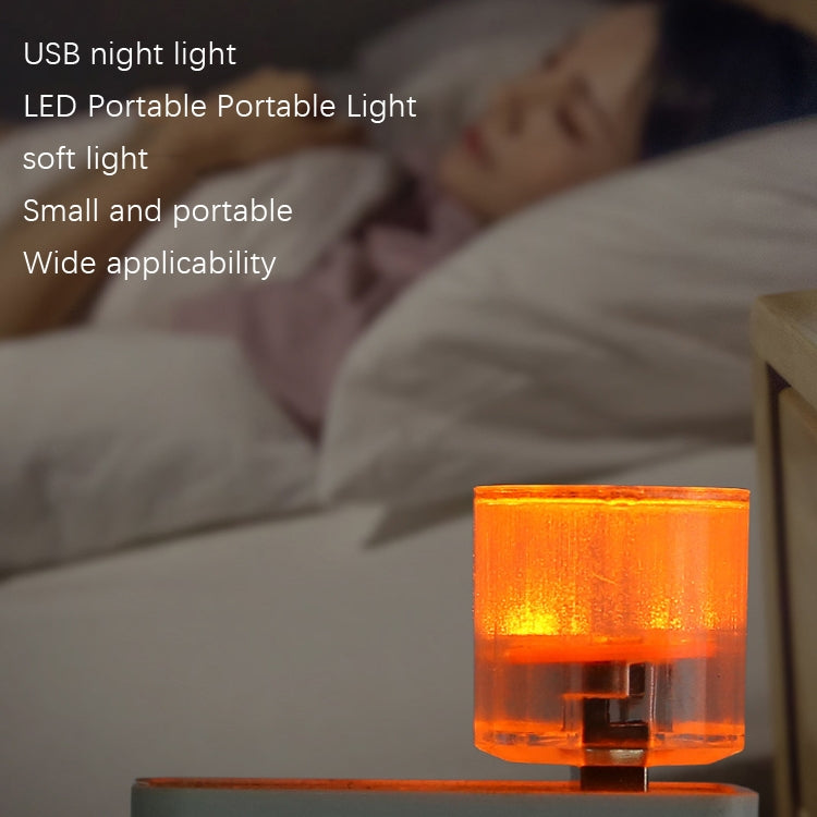 Car Decorative USB Universal LED Atmosphere Lamp, Color: Yellow - Atmosphere lights by buy2fix | Online Shopping UK | buy2fix
