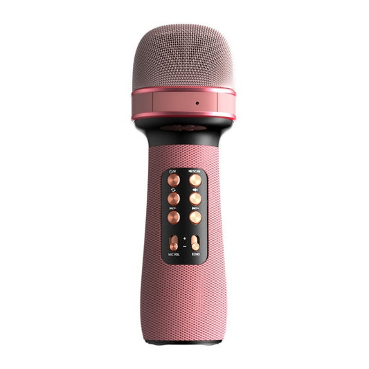 WS898 Live Wireless Bluetooth Microphone with Audio Function(Pink) - Microphone by buy2fix | Online Shopping UK | buy2fix