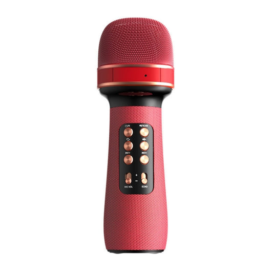WS898 Live Wireless Bluetooth Microphone with Audio Function(Red) - Microphone by buy2fix | Online Shopping UK | buy2fix