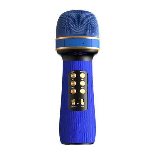 WS898 Live Wireless Bluetooth Microphone with Audio Function(Blue) - Microphone by buy2fix | Online Shopping UK | buy2fix