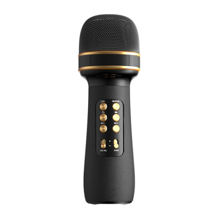 WS898 Live Wireless Bluetooth Microphone with Audio Function(Black) - Microphone by buy2fix | Online Shopping UK | buy2fix