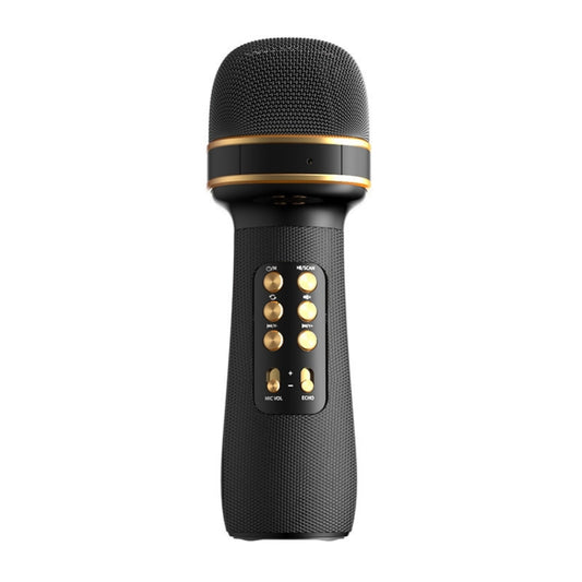 WS898 Live Wireless Bluetooth Microphone with Audio Function(Black) - Microphone by buy2fix | Online Shopping UK | buy2fix