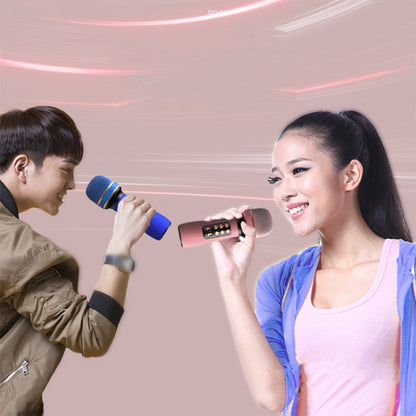 WS898 Live Wireless Bluetooth Microphone with Audio Function(Pink) - Microphone by buy2fix | Online Shopping UK | buy2fix