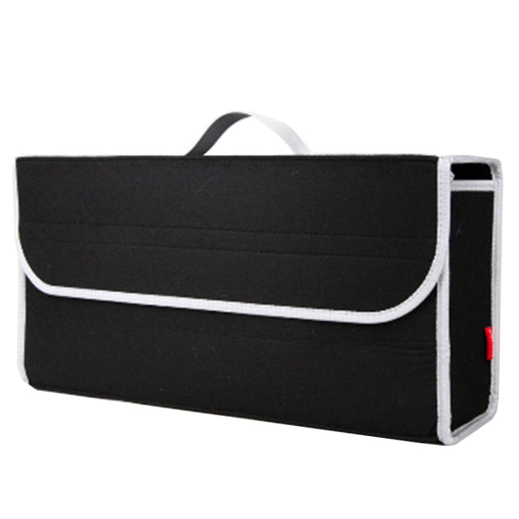Car Trunk Felt Folding Storage Box Car Finishing Box(Black Large) by buy2fix