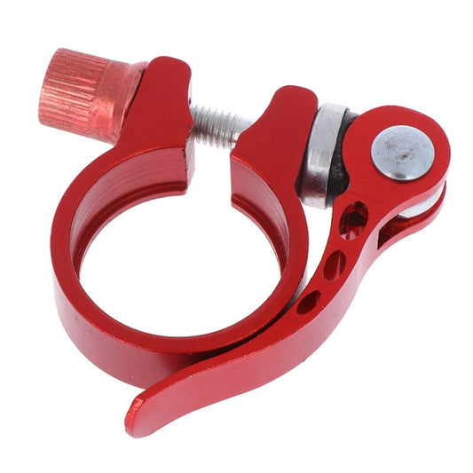 5 PCS Bicycle Accessories Quick Release Clip Road Bike Seatpost Clamp, Size: 34.9mm(Red) - Pipe clamps by buy2fix | Online Shopping UK | buy2fix