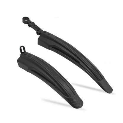 1 Set  Dual Color Bicycle Mudguard Mountain Bike Fenders Set(All Black) - Mudguards by buy2fix | Online Shopping UK | buy2fix