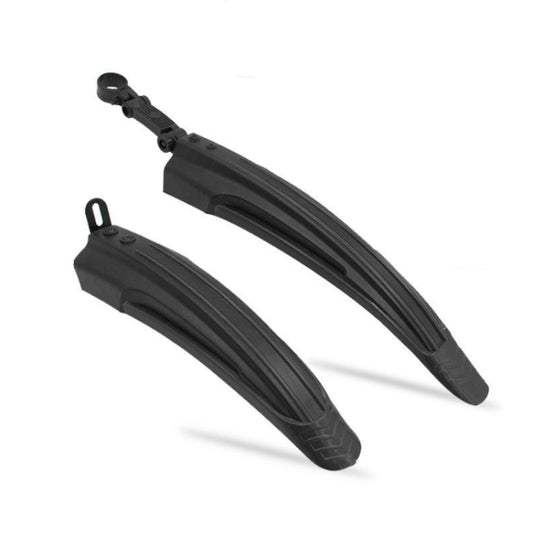 1 Set  Dual Color Bicycle Mudguard Mountain Bike Fenders Set(All Black) - Mudguards by buy2fix | Online Shopping UK | buy2fix