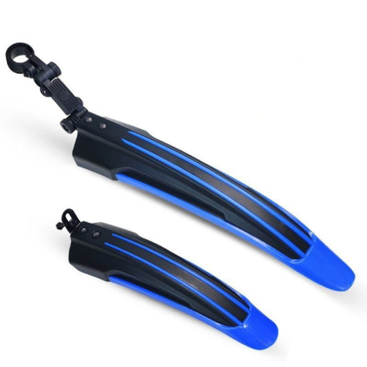 1 Set  Dual Color Bicycle Mudguard Mountain Bike Fenders Set(Dark Blue) - Mudguards by buy2fix | Online Shopping UK | buy2fix