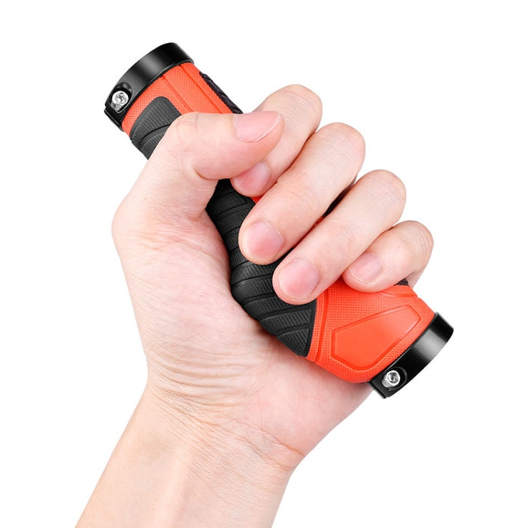 1 Pair Bicycle MTB Bike Handlebar Grips Rubber Anti-Slip Racing Bike Grip(Black) - Bicycle Grips by buy2fix | Online Shopping UK | buy2fix