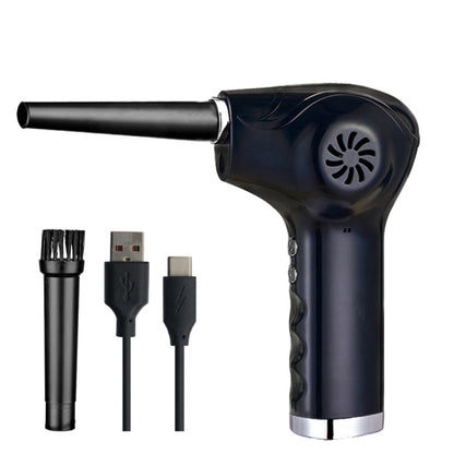 WD-1819 High Power USB Portable Computer Keyboard Duster, Battery Capacity: 6000mAh (Black) by buy2fix