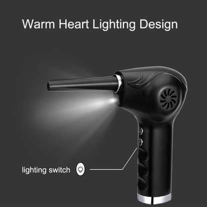 WD-1819 High Power USB Portable Computer Keyboard Duster, Battery Capacity: 6000mAh (Black) by buy2fix