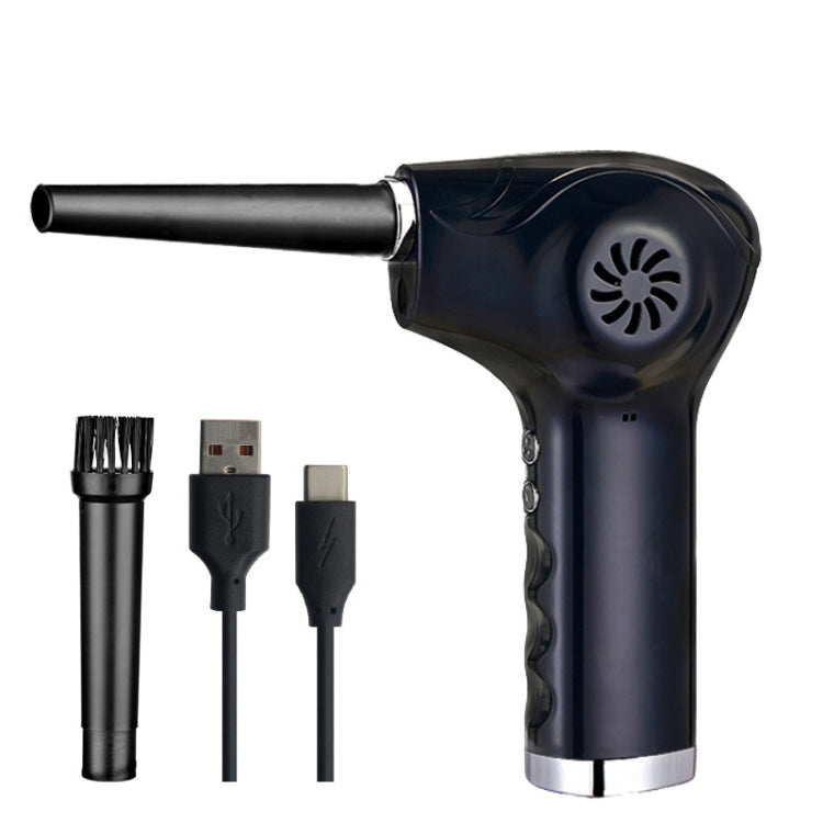 WD-1819 High Power USB Portable Computer Keyboard Duster, Battery Capacity: 10000mAh (Black) by buy2fix