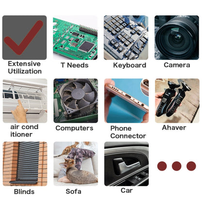 WD-1819 High Power USB Portable Computer Keyboard Duster, Battery Capacity: 10000mAh (Black) by buy2fix