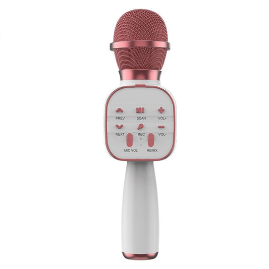 DS813 Live Wireless Bluetooth Microphone(Pink) - Microphone by buy2fix | Online Shopping UK | buy2fix