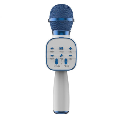 DS813 Live Wireless Bluetooth Microphone(Blue) - Microphone by buy2fix | Online Shopping UK | buy2fix