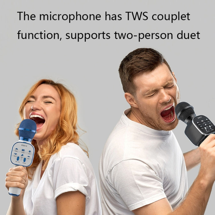 DS813 Live Wireless Bluetooth Microphone(Black) - Microphone by buy2fix | Online Shopping UK | buy2fix