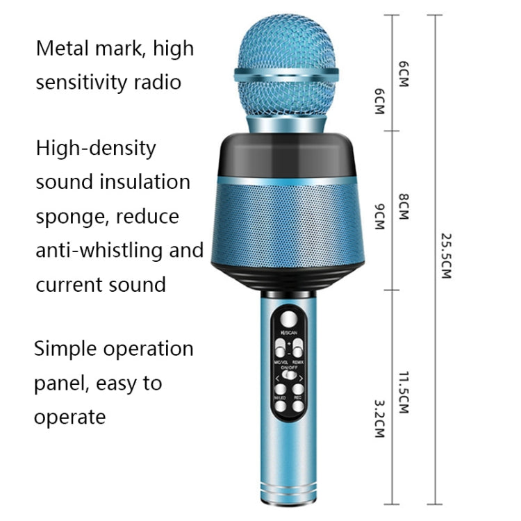 Q008 Wireless Bluetooth Live Microphone(Black) - Microphone by buy2fix | Online Shopping UK | buy2fix