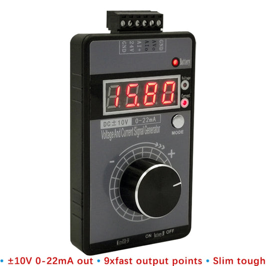 4-20mA 0-10V  Signal Generator Adjustable Voltage Current Simulator(Without Battery) - Boards & Shields by buy2fix | Online Shopping UK | buy2fix