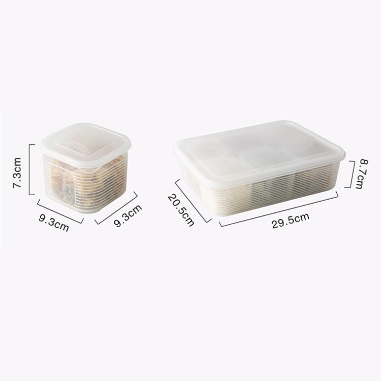 A2958 Chopped Onion Garlic Refrigerator Preservation Box with Lid, Specification: 6-pieces / Sets - Preservation Supplies by buy2fix | Online Shopping UK | buy2fix