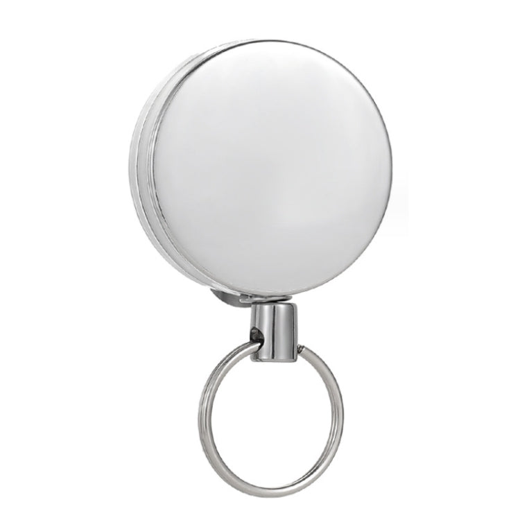 High Resilience Telescopic Steel Wire Anti-Lost Anti-Theft Key Ring(No Pattern) by buy2fix