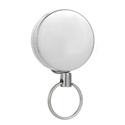 High Resilience Telescopic Steel Wire Anti-Lost Anti-Theft Key Ring(No Pattern) by buy2fix