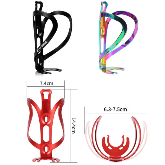 WEST BIKING Bicycle Aluminum Beverage Bottle Holder(Red) by WEST BIKING