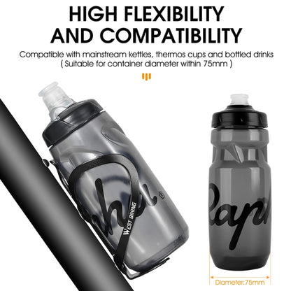 WEST BIKING Bicycle Aluminum Beverage Bottle Holder(Black) by WEST BIKING