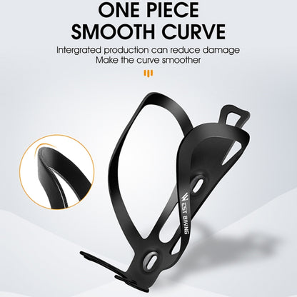 WEST BIKING Bicycle Aluminum Beverage Bottle Holder(Black) by WEST BIKING