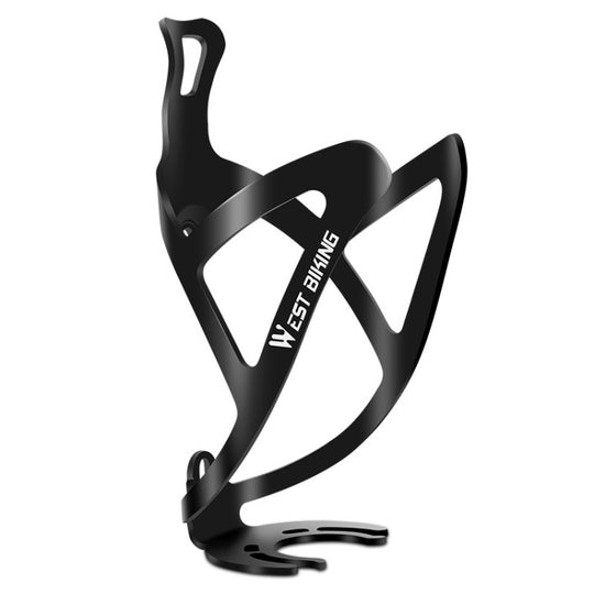 WEST BIKING Porte-bouteille de boisson en aluminium pour vélo, couleur: noir