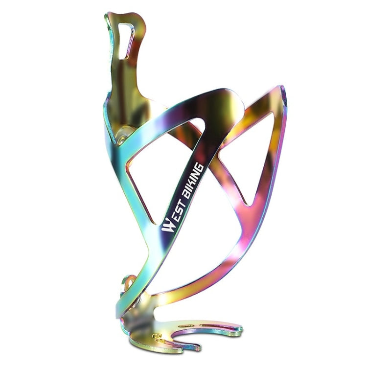 WEST BIKING Bicycle Aluminum Beverage Bottle Holder, Colour: Colorful by WEST BIKING